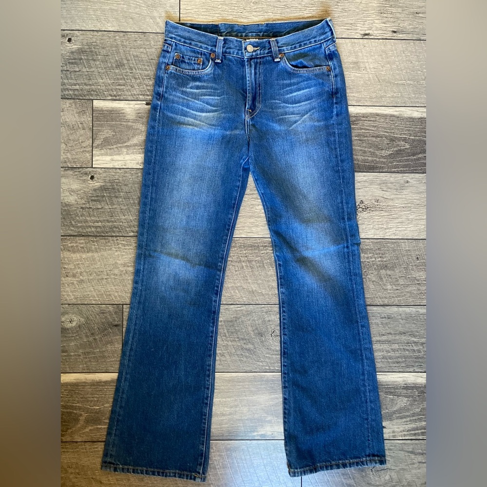 Lucky Brand Dungarees Jeans Women’s Size 8/29 Flares Flare Bootcut low rise y2k